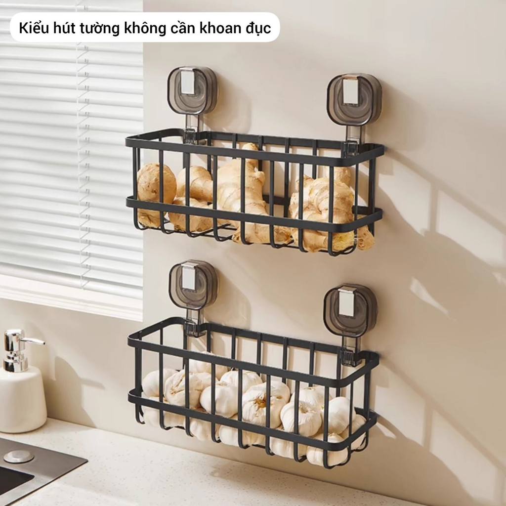 Kệ để mỹ phẩm và đồ gia vị, bằng thép Carbon
