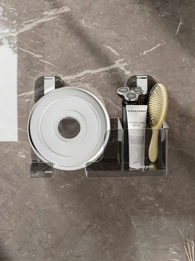 Kệ để mỹ phẩm và máy sấy tóc