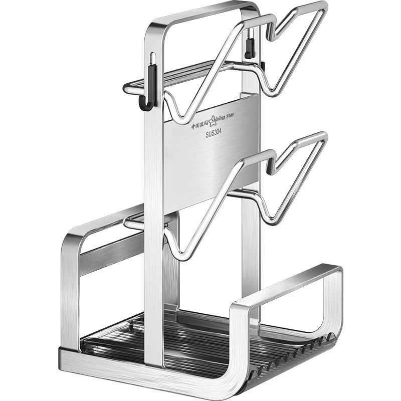 Kệ để nắp nồi và dao thớt Inox cao cấp 304