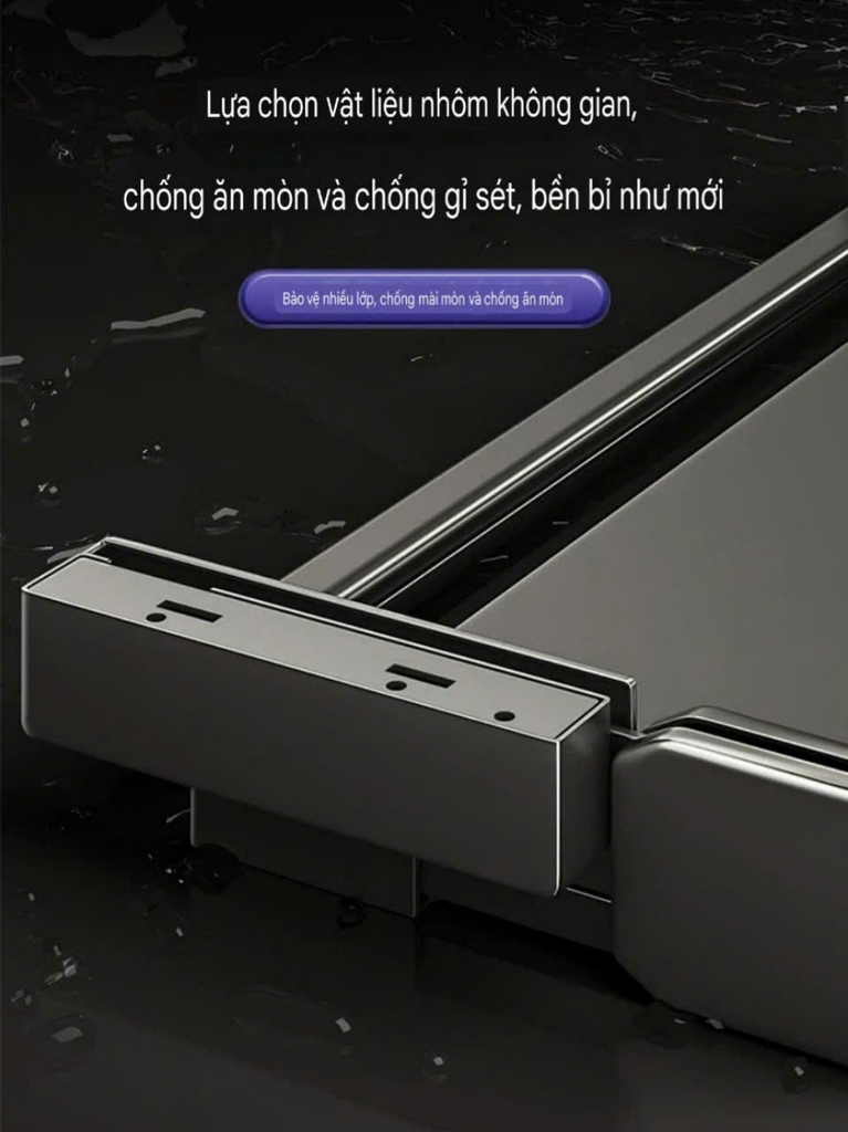 Kệ để thức ăn gắn dưới gầm tủ bếp