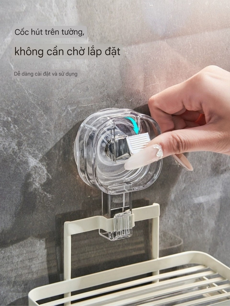 Kệ để xà phòng thép carbon phủ sơn men