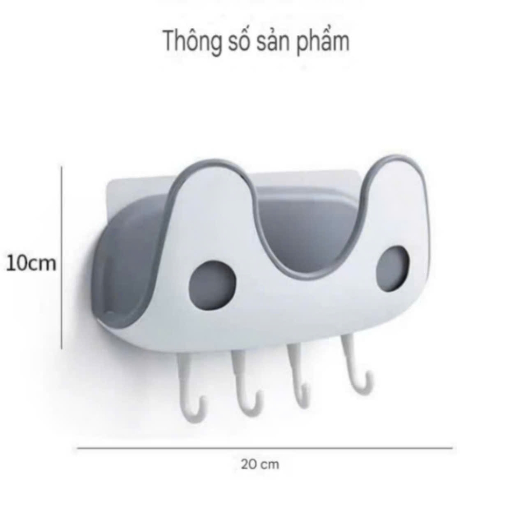 Kệ đỡ nắp nồi loại dán tường