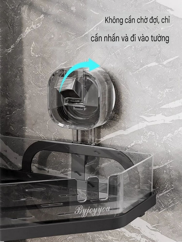 Kệ góc bằng thép carbon và nhựa mica