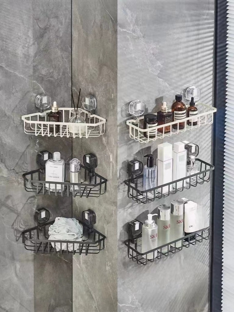 Kệ góc và kệ chữ nhật bằng thép carbon phủ sơn men