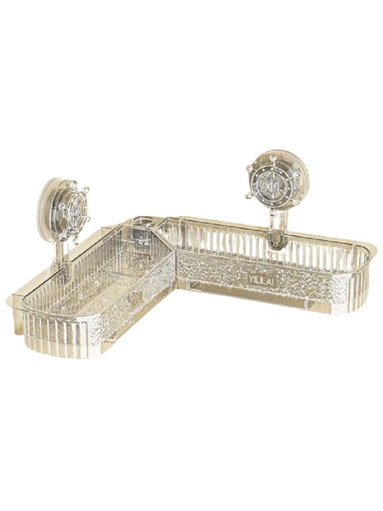 Kệ góc xoay 180 độ kiểu hút tường