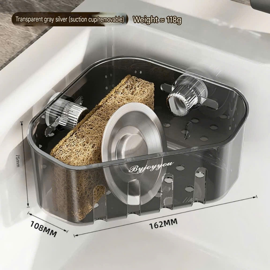 Kệ hình tam giác để đồ rửa và hành tỏi