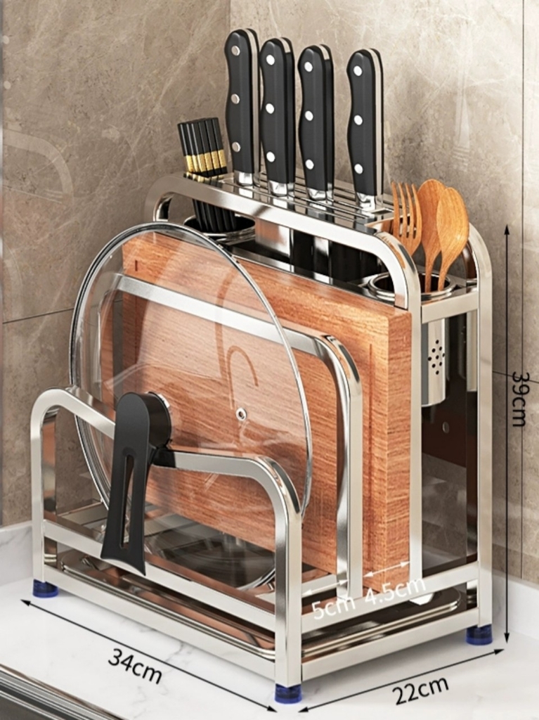 Kệ Inox 304 để dao muỗng đũa