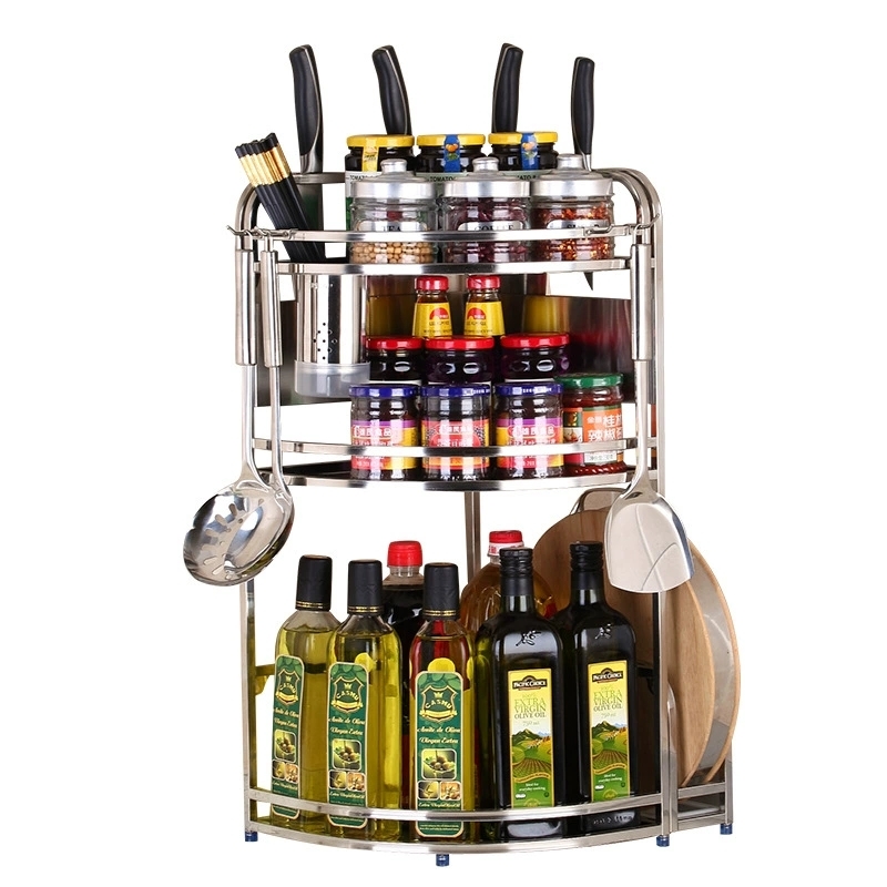 Kệ tam giác 3 tầng để đồ dùng nhà bếp