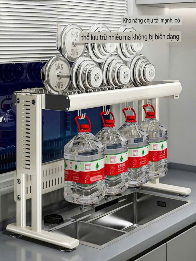 Kệ úp chén dĩa và để dao muỗng đũa