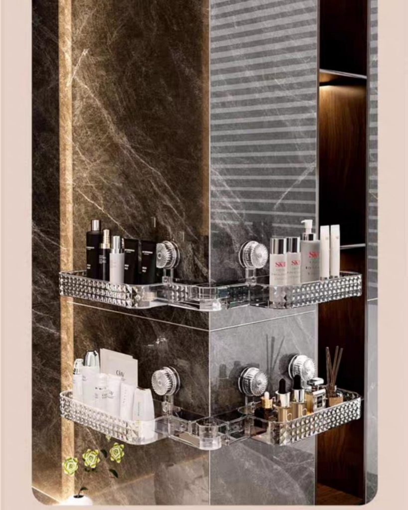 Kệ xoay 180 độ kiểu hút tường