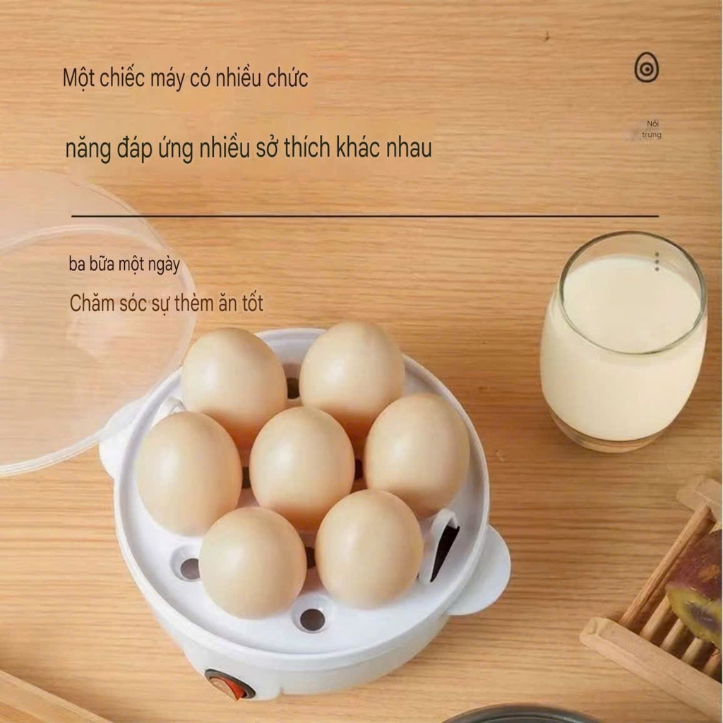 Máy hấp trứng tự động tắt khi chín