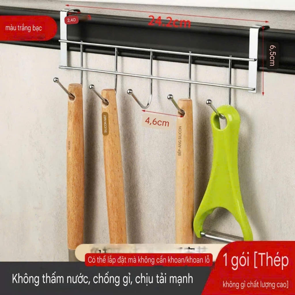 Móc treo cửa tủ inox không rỉ
