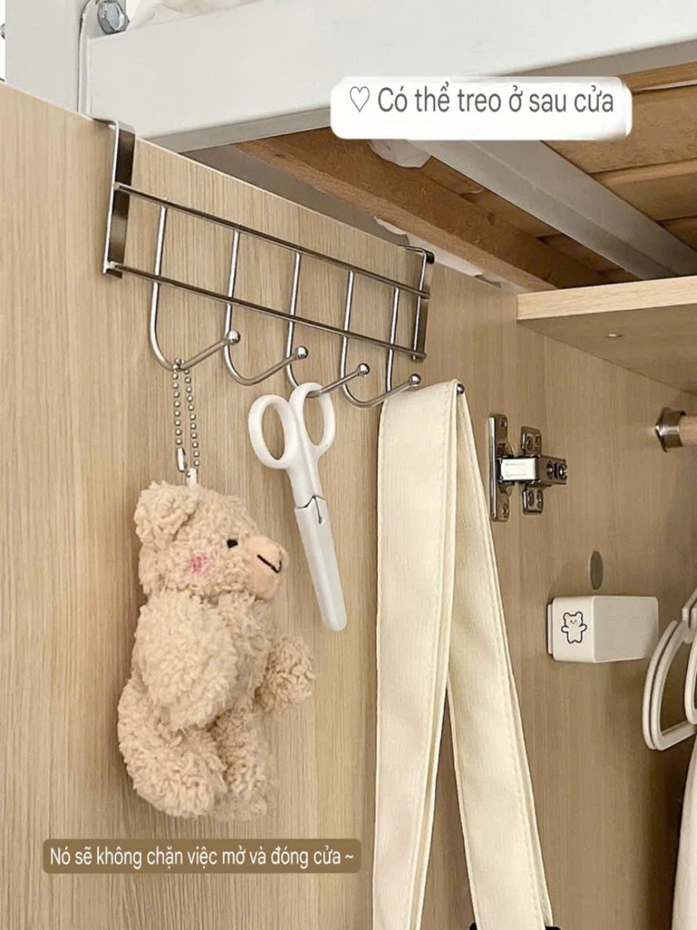 Móc treo cửa tủ inox không rỉ