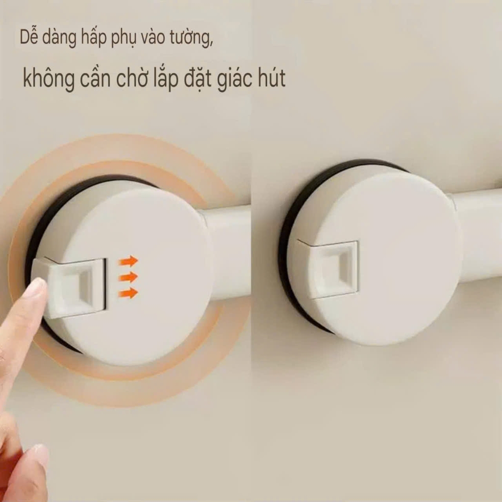 Móc treo đồ bằng hợp kim nhôm kiểu hút tường