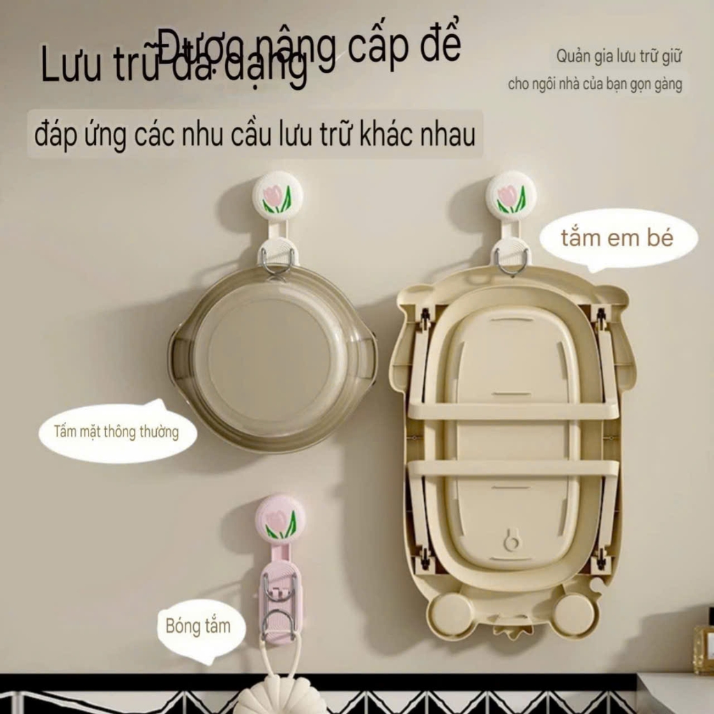 Móc treo thau chậu hình bông hồng