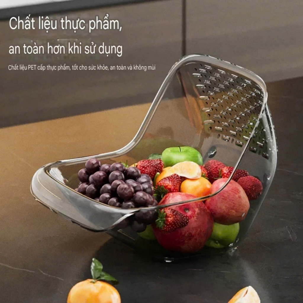 Rổ thoát nước nhựa PET an toàn thực phẩm