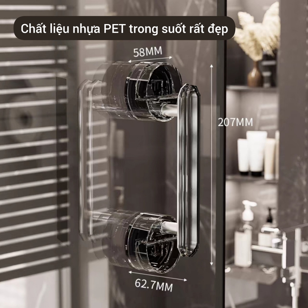 Tay nắm mở cửa kiểu hút chân không