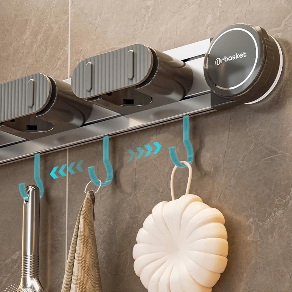 Thanh kẹp cây lau nhà bằng hợp kim nhôm và nhựa PET