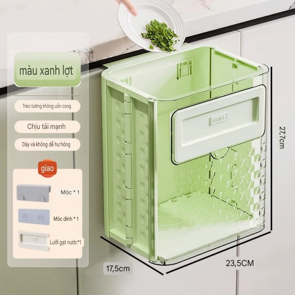 Thùng đựng rác Mini kiểu gấp gọn