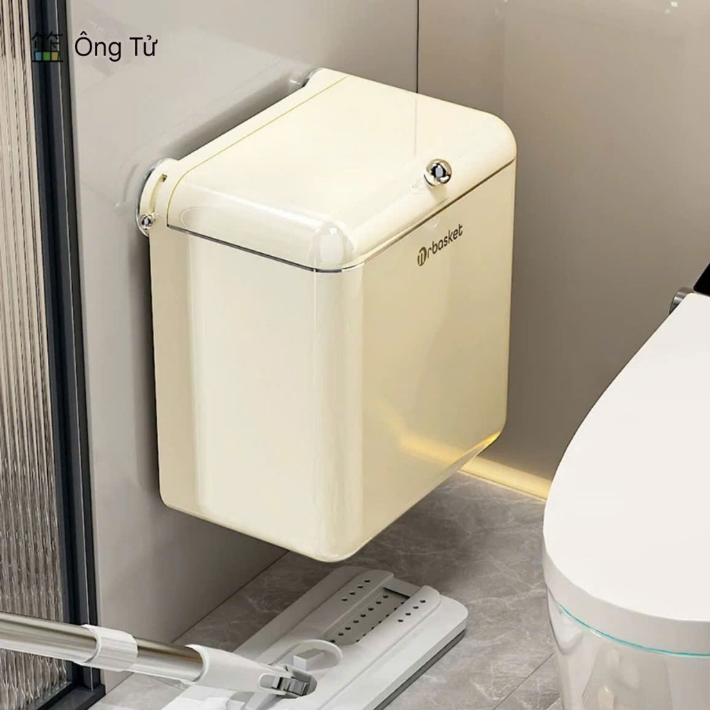 Thùng đựng rác nhà bếp, nhà tắm loại hút tường