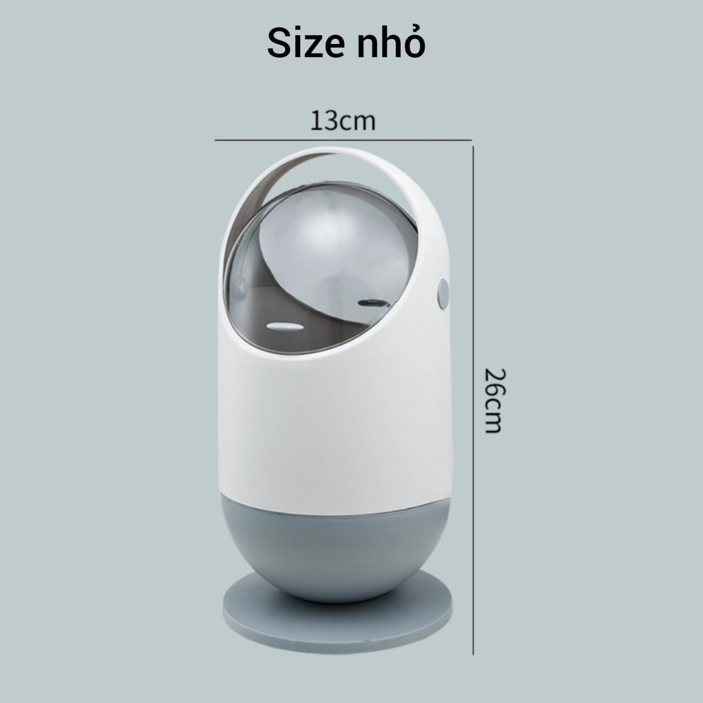 Thùng rác kiểu dáng phi hành gia