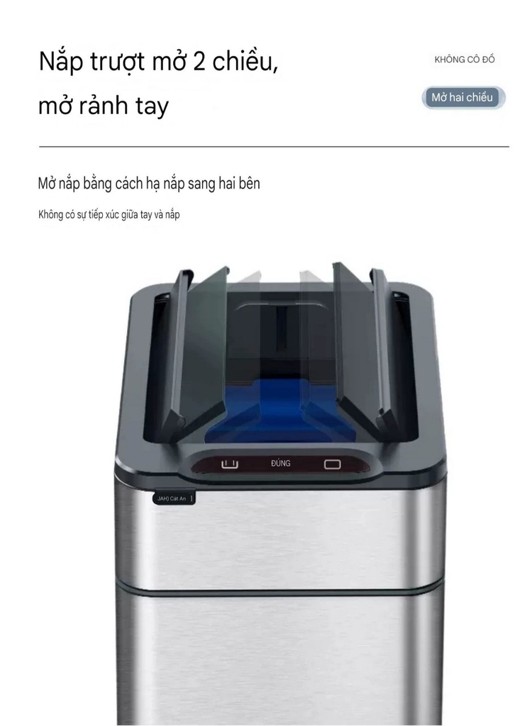 Thùng rác mini cảm biến thông minh