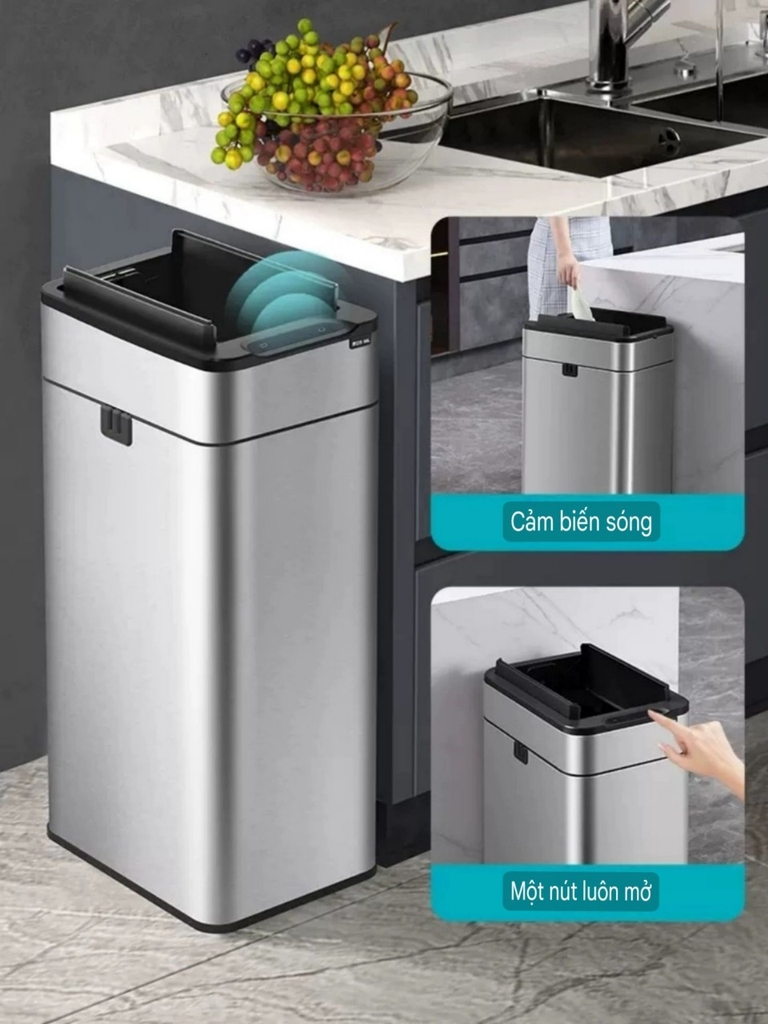 Thùng rác mini cảm biến thông minh