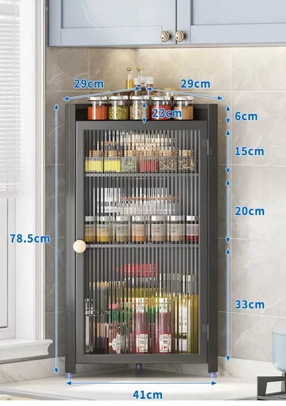 Tủ tam giác để đồ nhà bếp