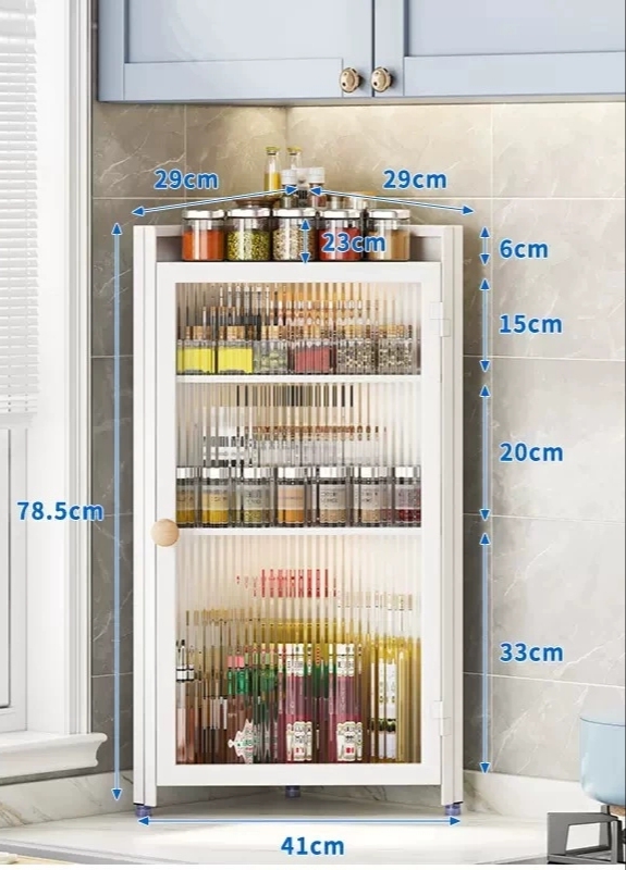 Tủ tam giác để đồ nhà bếp