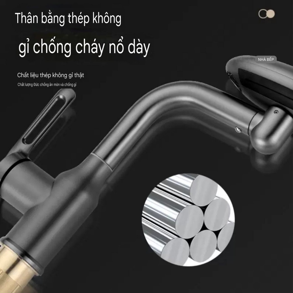 Vòi rửa mặt 4 chế độ phun nước