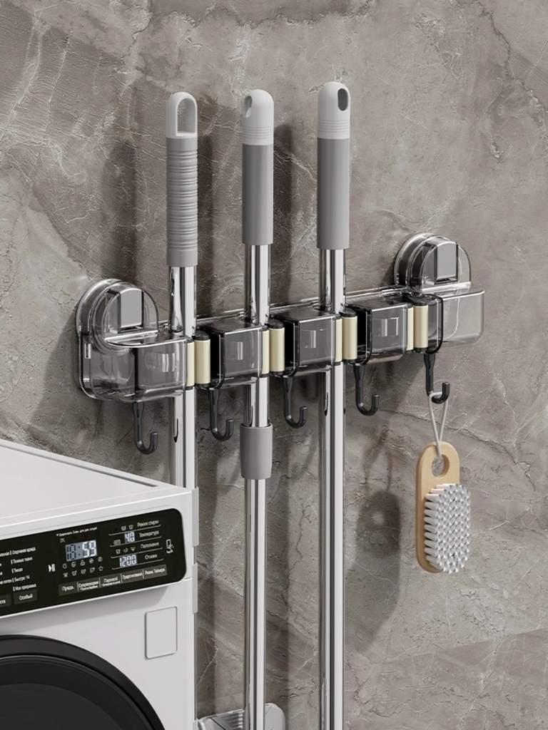 Thanh kẹp cây lau nhà có 5 móc nhỏ