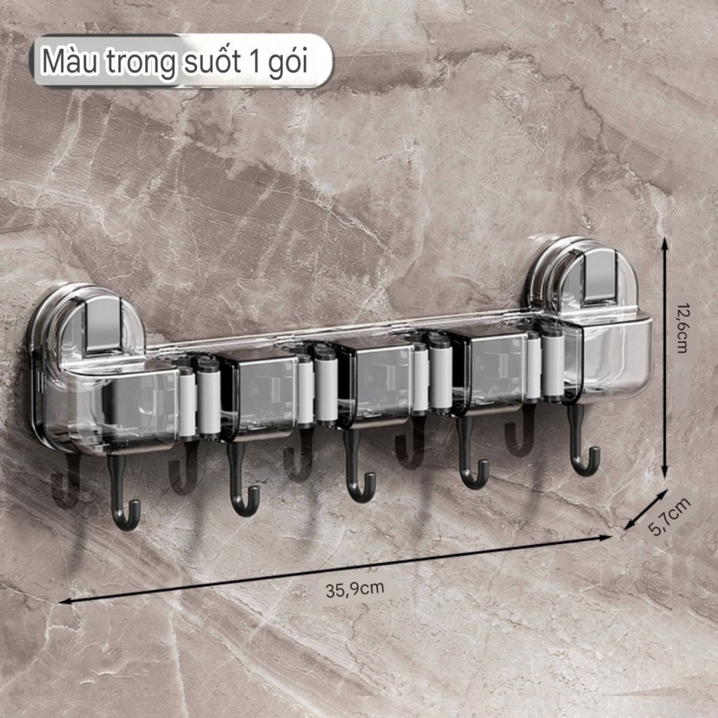 Thanh kẹp cây lau nhà có 5 móc nhỏ