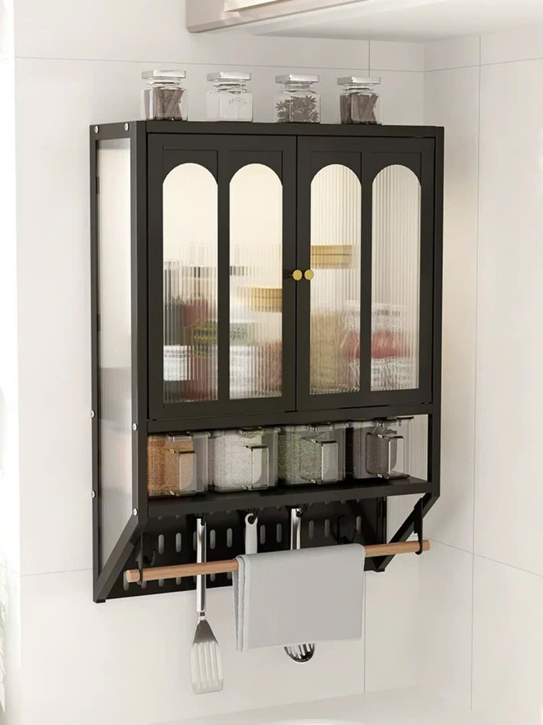 Tủ để đồ nhà bếp kiểu dán tường