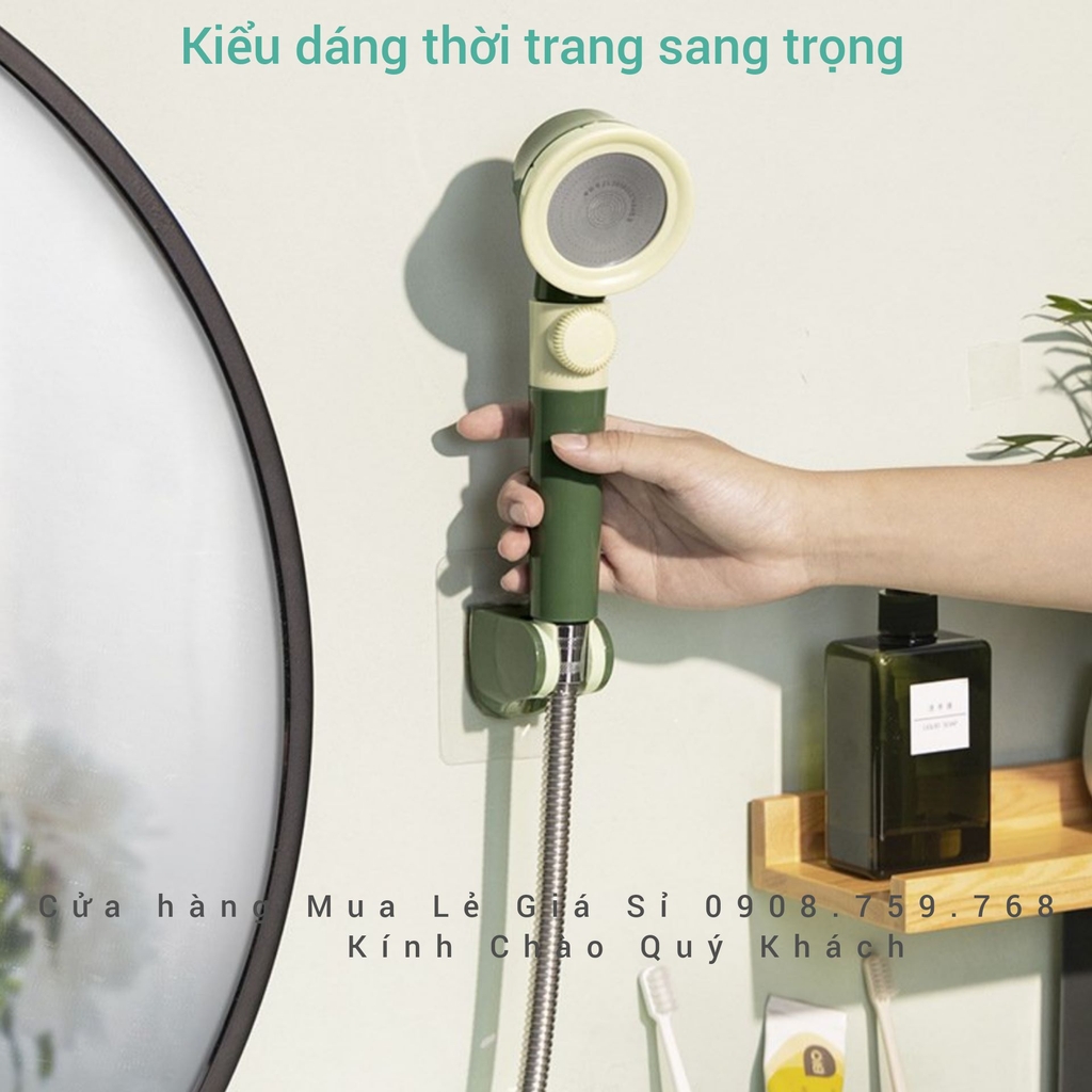 Vòi Sen Tăng Áp Phối Màu Phong Cách Hàn Quốc
