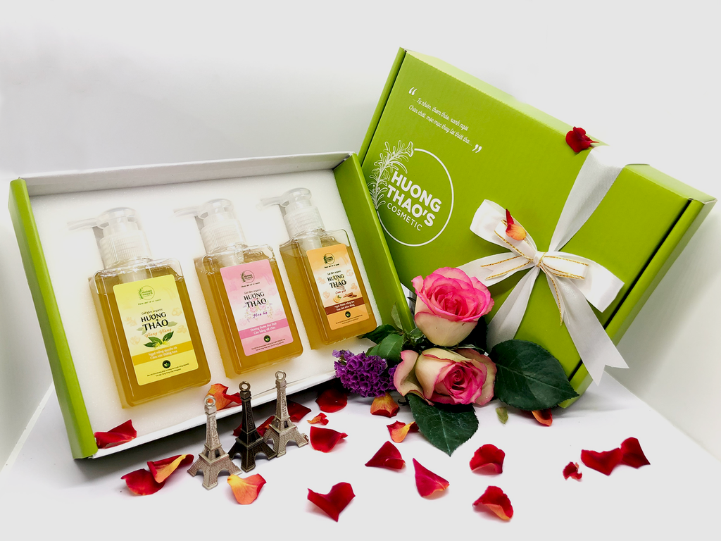 Hộp quà Gel tắm Hương Thảo 100ml