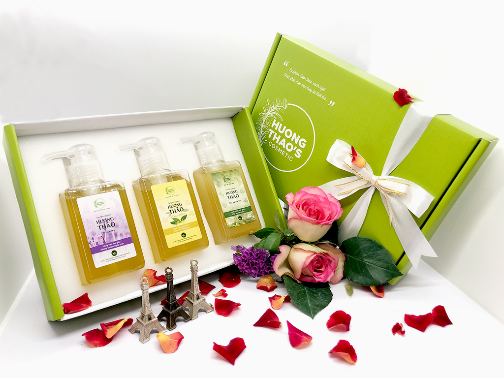 Hộp quà Gel tắm Hương Thảo 100ml