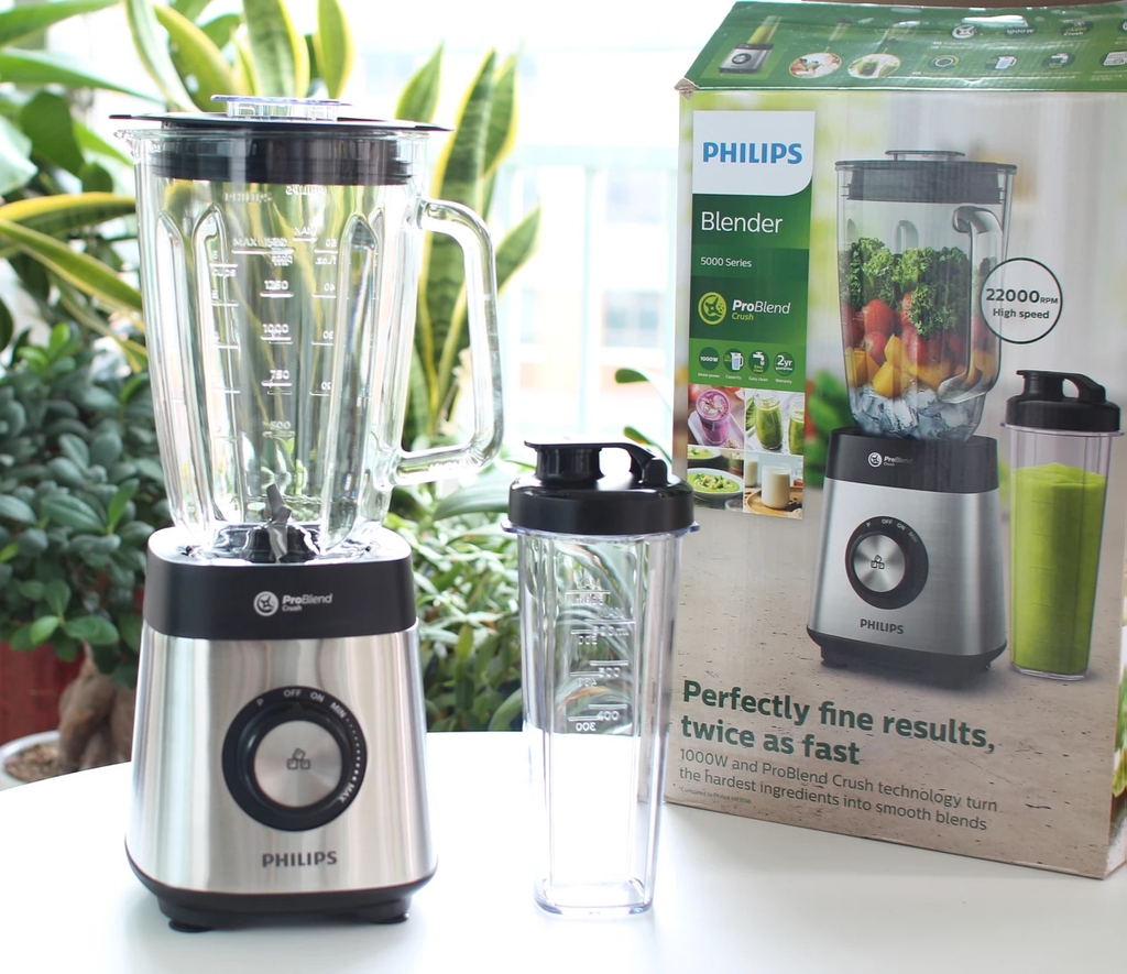 Máy xay sinh tố Philips HR3573/90 1000W
