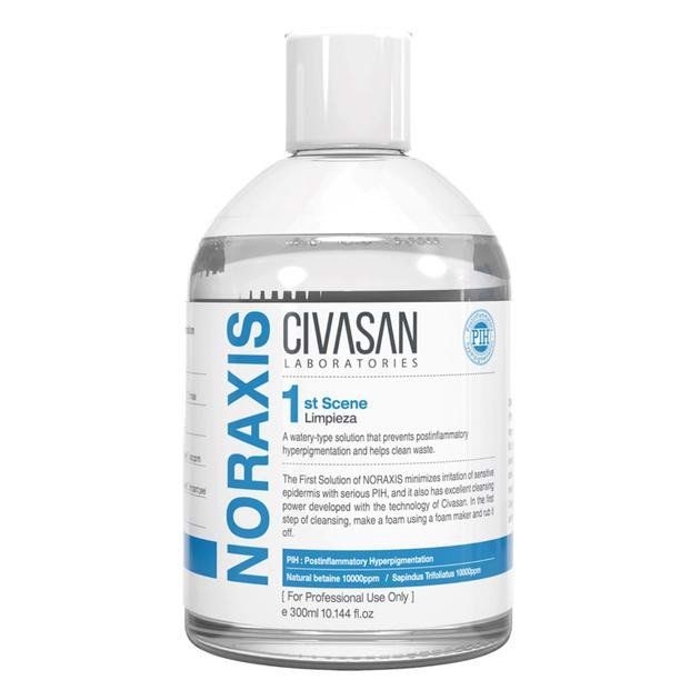 CIVASAN NORAXIS 1ST SCENE LIMPIEZA 300ML/ NƯỚC TẨY TRANG CHO DA NHẠY CẢM CIVASAN NORAXIS 1ST SCENE LIMPIEZA 300ML