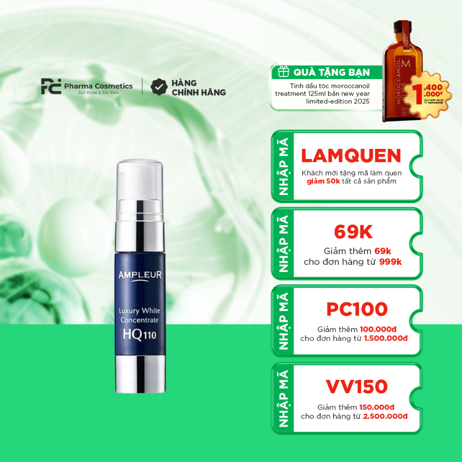 AMPLEUR Luxury White Concentrate HQ110 AMPLEUR アンプルール