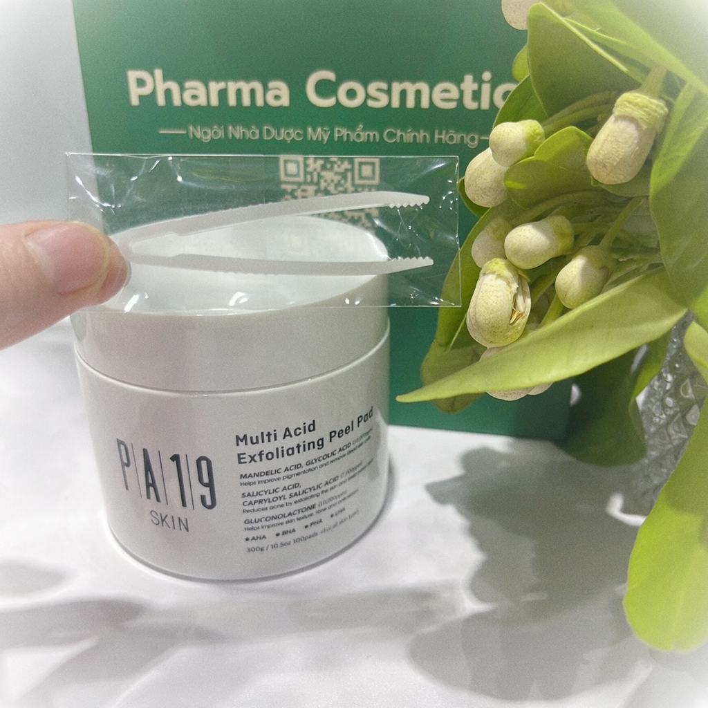 PA19SKIN MULTI ACID EXFOLIATING PEEL PAD/ TONER PAD TẨY TẾ BÀO CHẾT DA