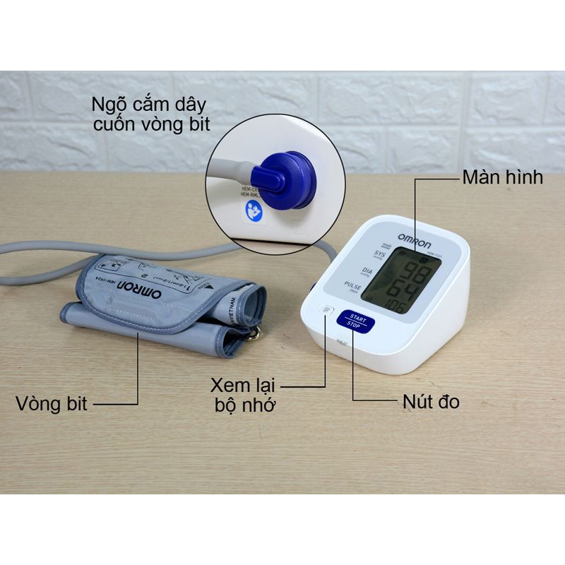 Máy Đo Huyết Áp Bắp Tay Omron HEM-7121