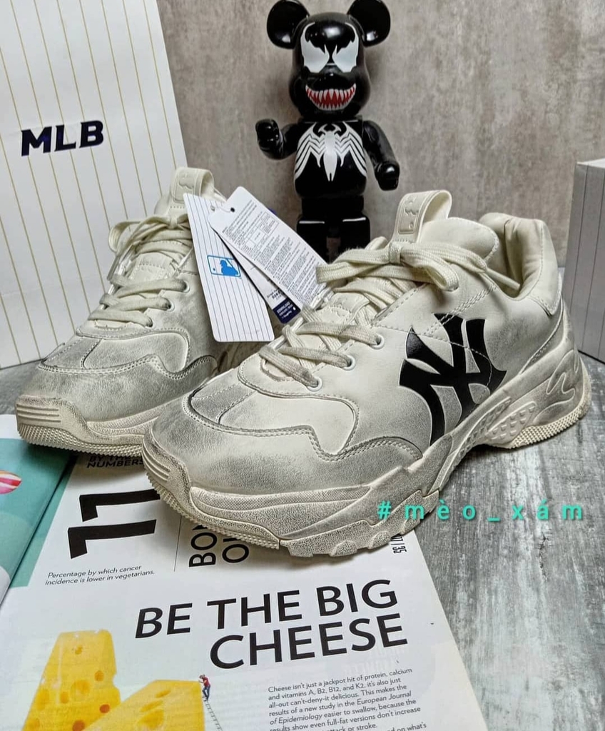 Minhshopvn  Giày MLB BigBall Chunky Air New York Yankees 3ASHCDA1N  50CRS O