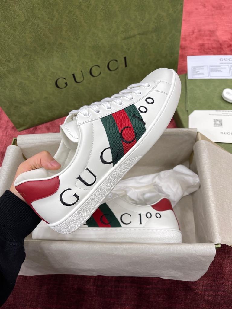 Men's Gucci 100 Ace sneaker Top Quality đỉnh nhất Like Auth Men'S Gucci 100 Ace Sneaker Top Quality Đỉnh Nhất Like Auth