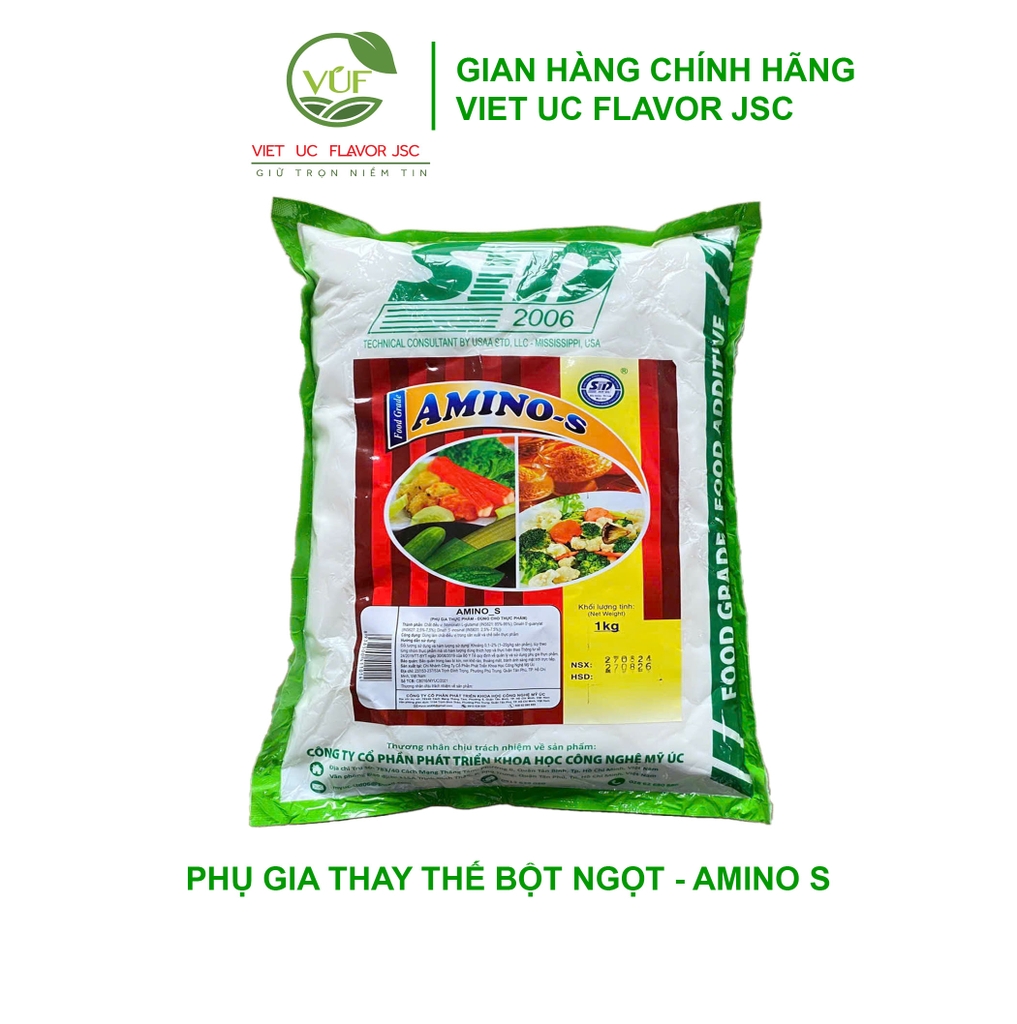 Amino S - Phụ Gia Thay Thế Bột Ngọt