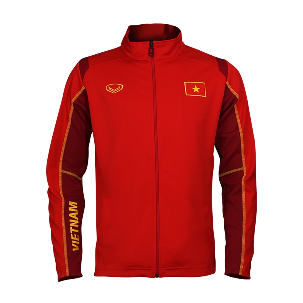 Áo Khoác Nỉ Đội Tuyển Việt Nam Grand Sport 022014 Đỏ