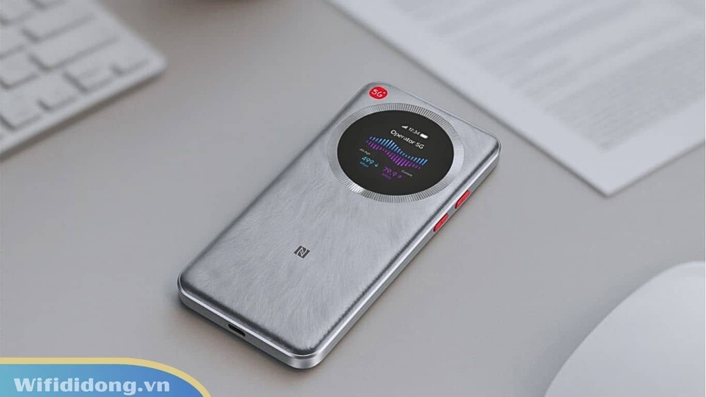 Bộ phát WiFi 5G ZTE U30 Pro 5G | Bộ phát WiFi 5G WiFi 6, Tốc độ 2.7gbps, Pin 5.000 mAh | Bảo hành 12 tháng 1 đổi 1