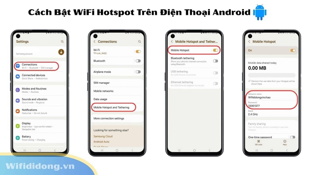Cách Bật WiFi Hotspot Trên Điện Thoại Đơn Giản & Hiệu Quả