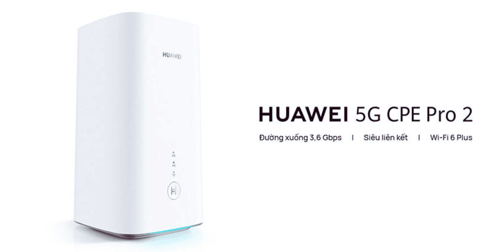 Huawei CPE Pro 2 H122-373 | Bộ Phát Wifi 5G Wi-Fi 6, Tốc Độ 2976 Mbps, Kết Nối Nhiều Thiết Bị Cùng Lúc | Bảo Hành 12 Tháng 1 Đổi 1