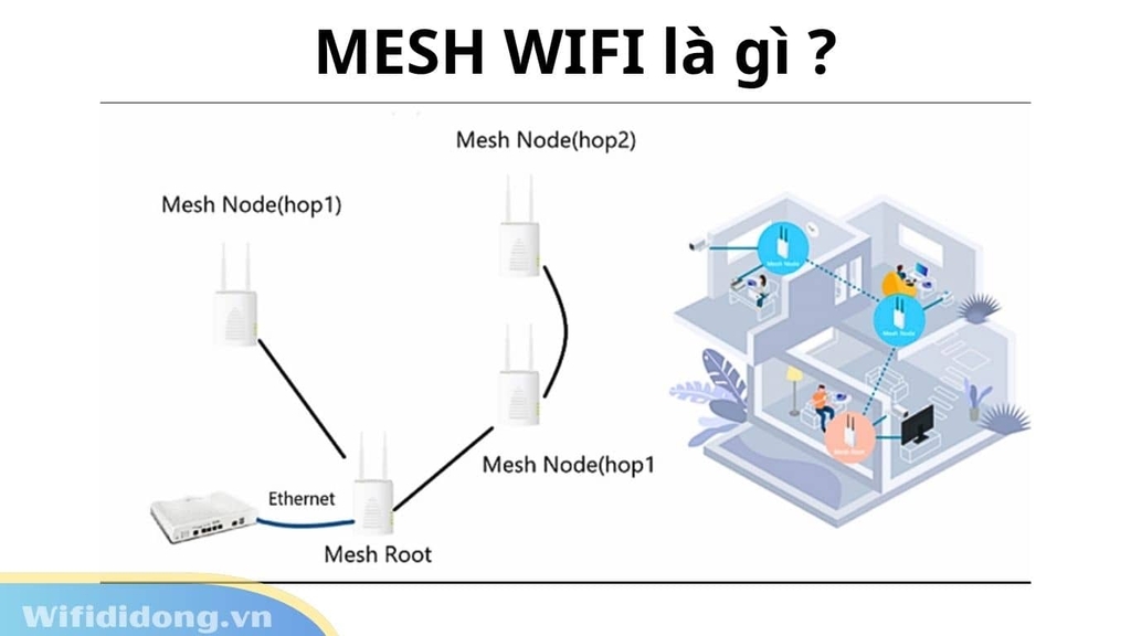 Hệ Thống Mesh WiFi Là Gì? 5 Lý Do Nên Dùng Ngay Cho Nhà Cao Tầng & Diện Tích Lớn