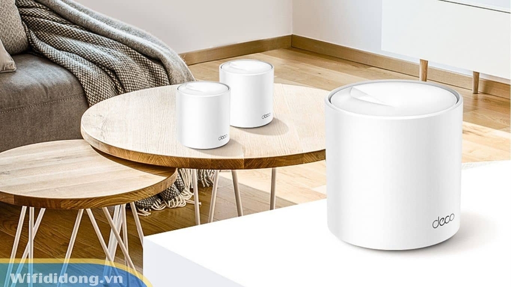 Hệ thống WiFi Mesh TP-Link Deco X60 (Bộ ba) WiFi 6 AX5400 Tốc độ 5.400 Mbps